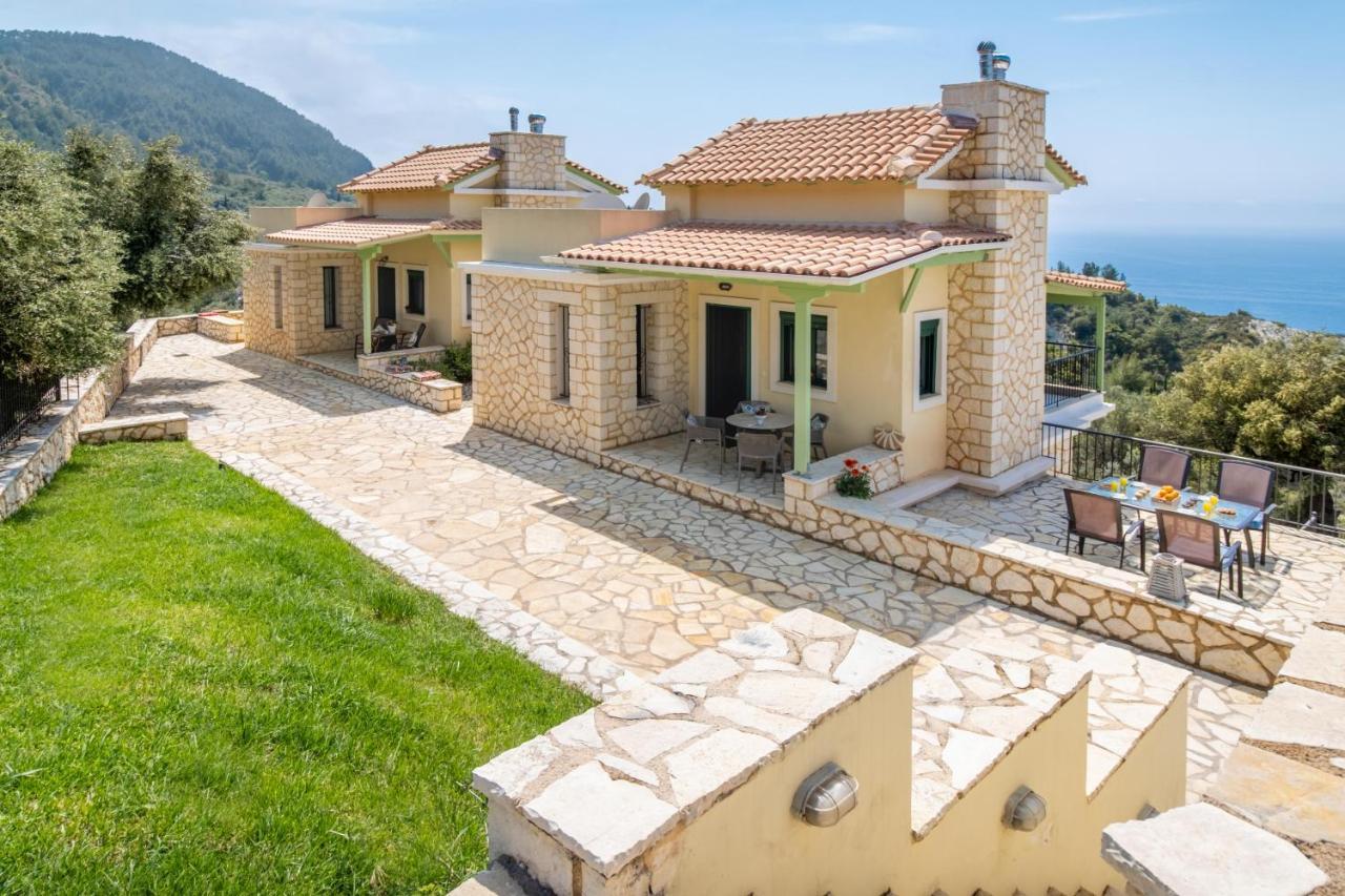 Sapphire Blue Villa Kalamítsi Exterior foto